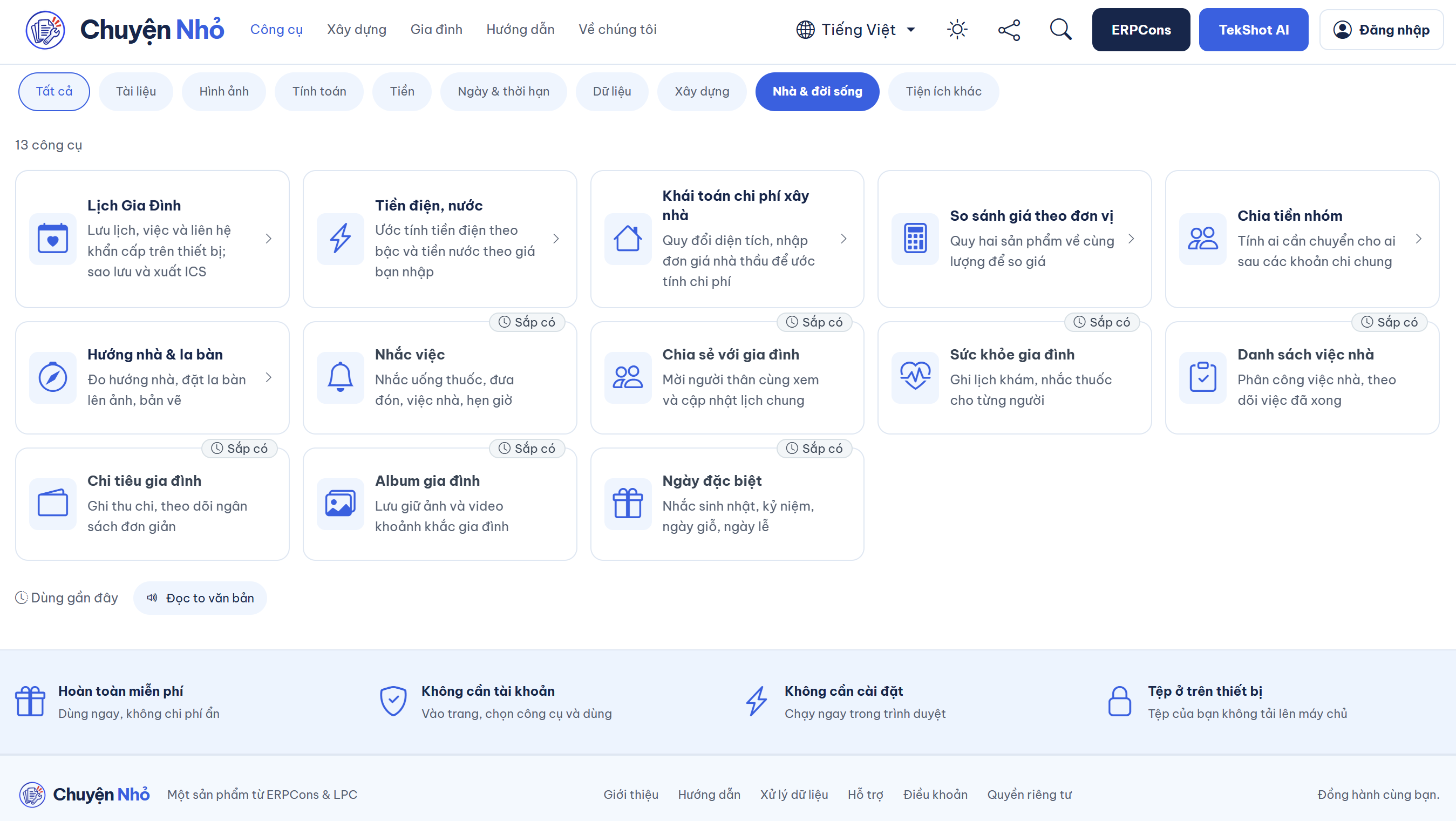 Công cụ miễn phí cho chủ cửa hàng và marketing | Tekshot